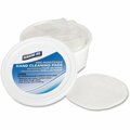 Bsc Preferred PRE-MOISTENED HAND CLEANING PADS, 3 DIAM GJO15050